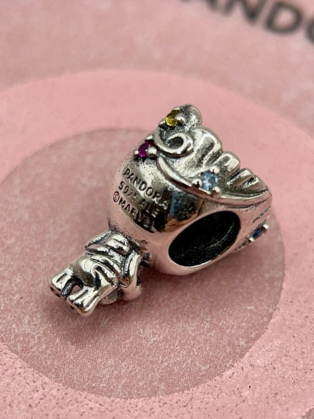 Pandora Marvel Guardians of the Galaxy Holiday Groot Star Charm